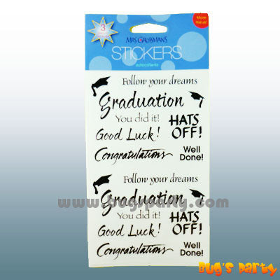 Stickers Congrats Grad
