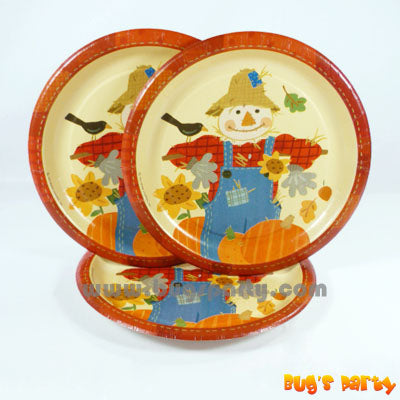 Plates Scarecrow Dpl