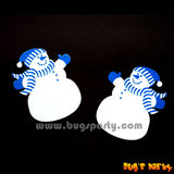 Christmas Snowman Cutout