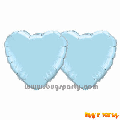 Balloon Heart Light Blue