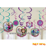 Disney Frozen Swirls Deco