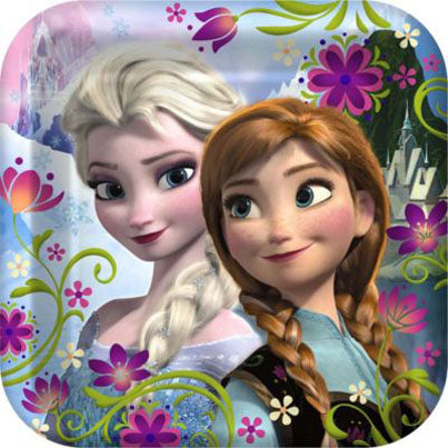 Disney Frozen 9in Plates