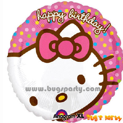 Hello Kitty Face Balloon