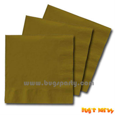 Gold Color paper Napkins