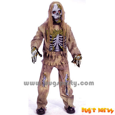 Costume Skele Zombie Chd