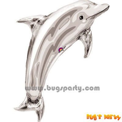 Balloon Dolphin Silver