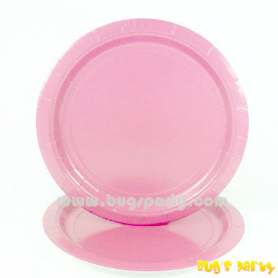 Pink color Paper Plates