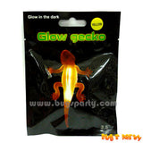 Glow in dark necklace pendant Geckco shaped