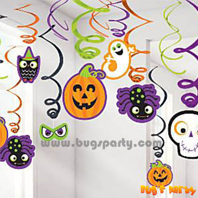 Halloween Swirls Deco