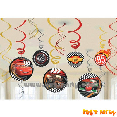 Disney Cars Formula Swirls