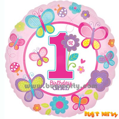 1st Sweet Girl Balloon