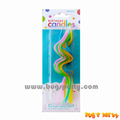 Skinny Coil candles