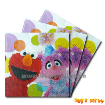 Elmo Sesame Napkins