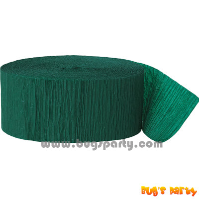 Crepe Streamer Green