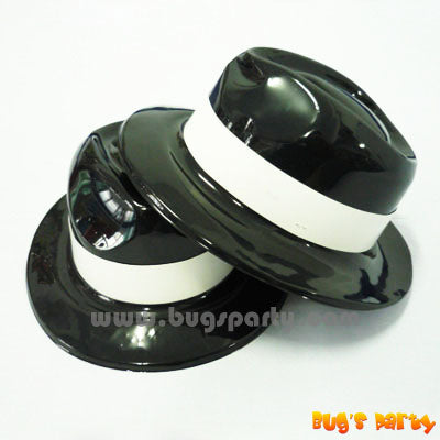 Hat Gangster Black