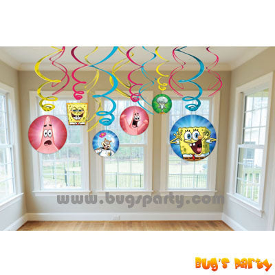 Spongebob Swirls Decoration