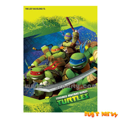 TM Ninja Turtles Favor Bags