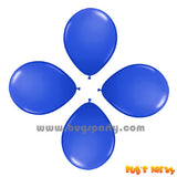 Balloon 6in Rnd R Blue