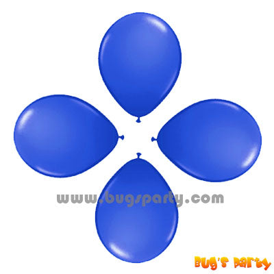 Balloon 6in Rnd R Blue