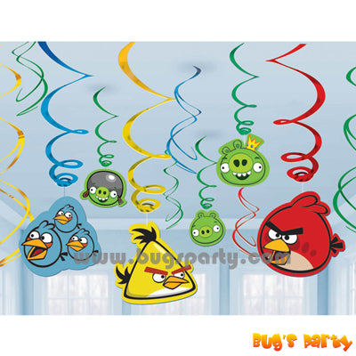 Angry Birds Swirls Deco