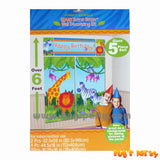 Jungle Animal Scene Deco