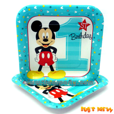 Mickey 1st Plates