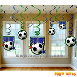 Soccer Party Swirls