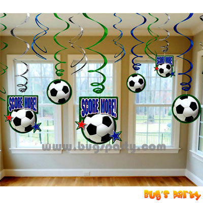 Soccer Party Swirls