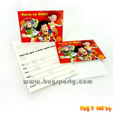 Toy Story Invitations