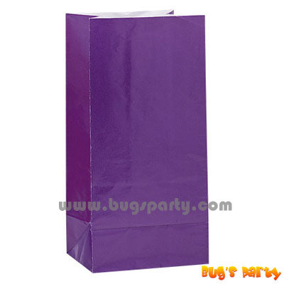 Purple color Paper Bags