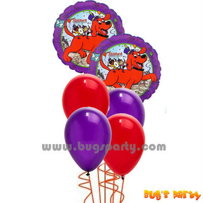 Clifford Dog Balloons