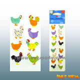 Stickers Chubby Chickens