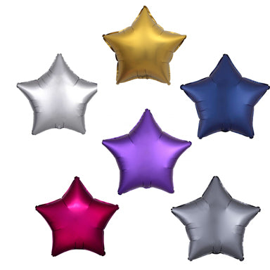 Star Shaped Chrome Balloon