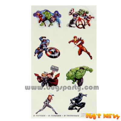 Avengers Assemble Tattoos