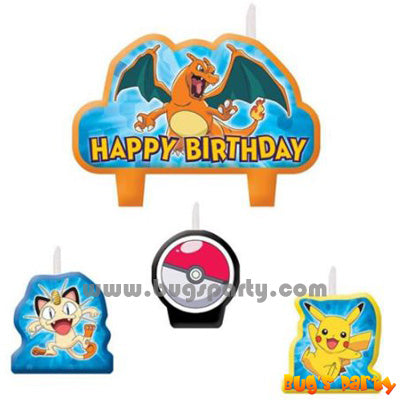 Pokemon Candles Set