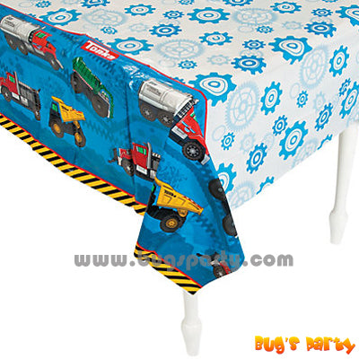 Construction Tonka Tablecover