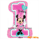 Minnie 1 Shaped Balloon