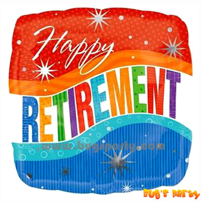 Balloon Happy Retirement