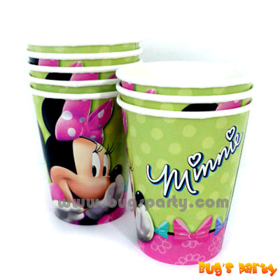 Minnie Bow Cups