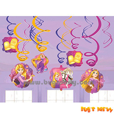 Disney Rapunzel Swirls Deco