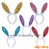 Sequin Rabbit Ears Headpiece