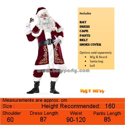 Santa Claus Deluxe Costume