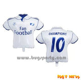 Soccer Jersey Tshirt Shaped Balloon