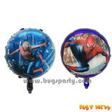 Spiderman round and Shaped Balloon