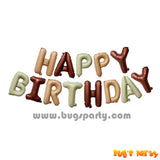Happy Birthday Letter Balloon