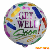 Get Well Flower Balloon