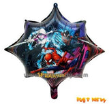 Spiderman round and Shaped Balloon