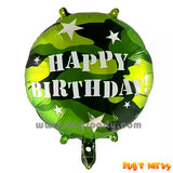 Camouflage Party Balloon