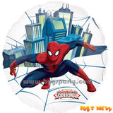 Spiderman round and Shaped Balloon