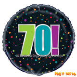 Milestone Birthday Balloon, 18th, 21st, 30th, 40th, 70th, 80th